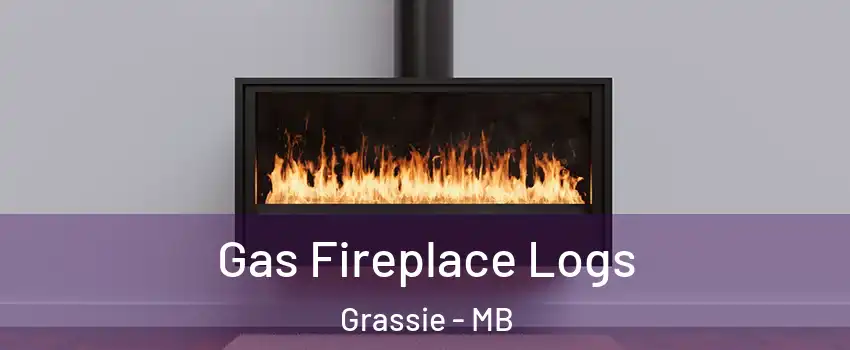  Gas Fireplace Logs Grassie - MB