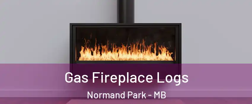  Gas Fireplace Logs Normand Park - MB