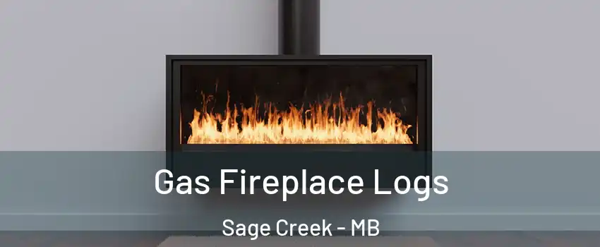  Gas Fireplace Logs Sage Creek - MB
