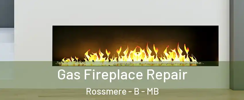  Gas Fireplace Repair Rossmere - B - MB