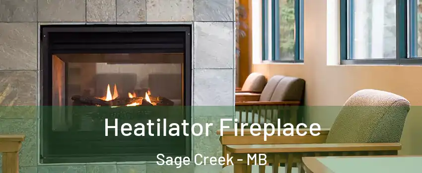  Heatilator Fireplace Sage Creek - MB
