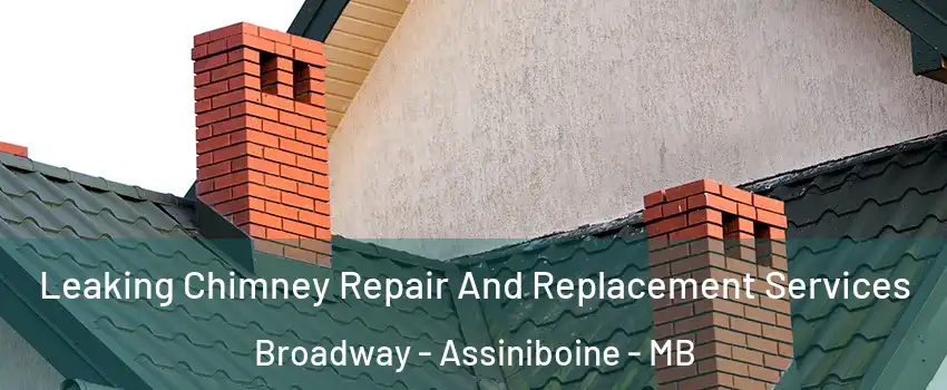  Leaking Chimney Repair And Replacement Services Broadway - Assiniboine - MB