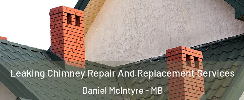  Leaking Chimney Repair And Replacement Services Daniel McIntyre - MB