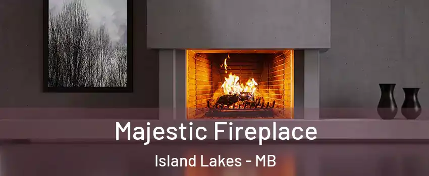  Majestic Fireplace Island Lakes - MB