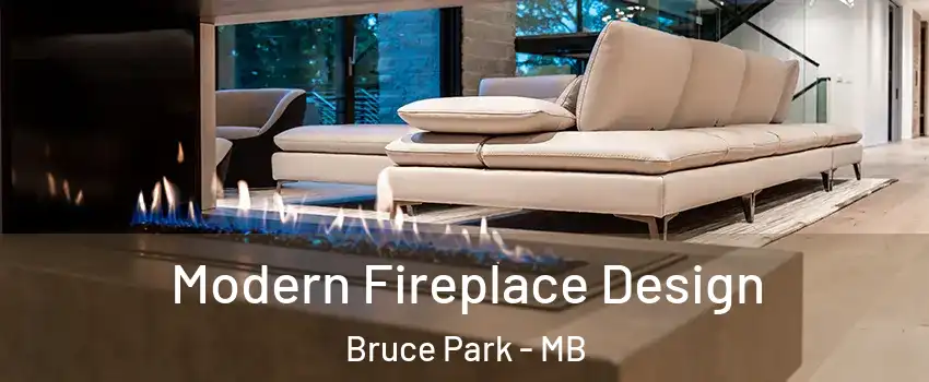  Modern Fireplace Design Bruce Park - MB