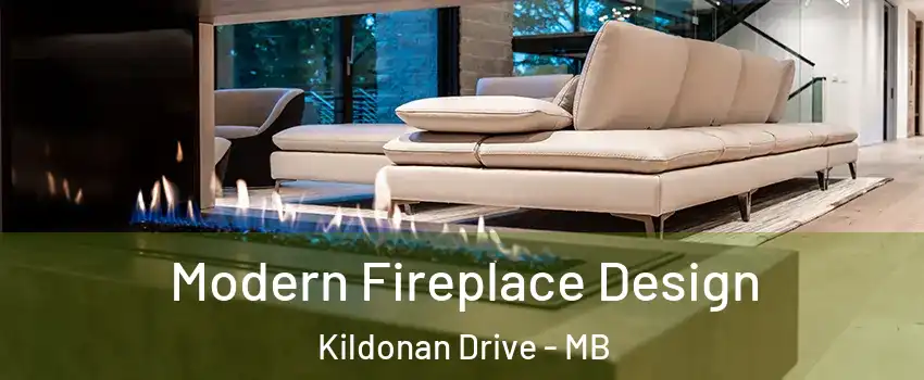  Modern Fireplace Design Kildonan Drive - MB