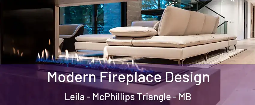  Modern Fireplace Design Leila - McPhillips Triangle - MB