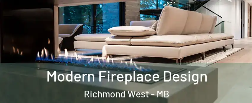  Modern Fireplace Design Richmond West - MB