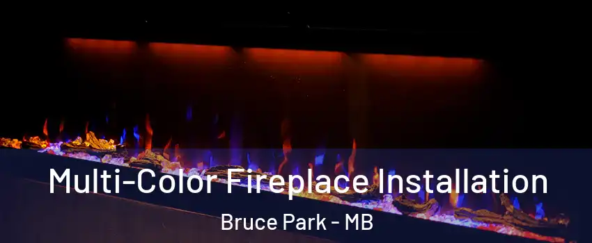  Multi-Color Fireplace Installation Bruce Park - MB