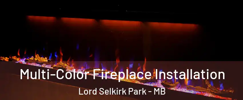  Multi-Color Fireplace Installation Lord Selkirk Park - MB