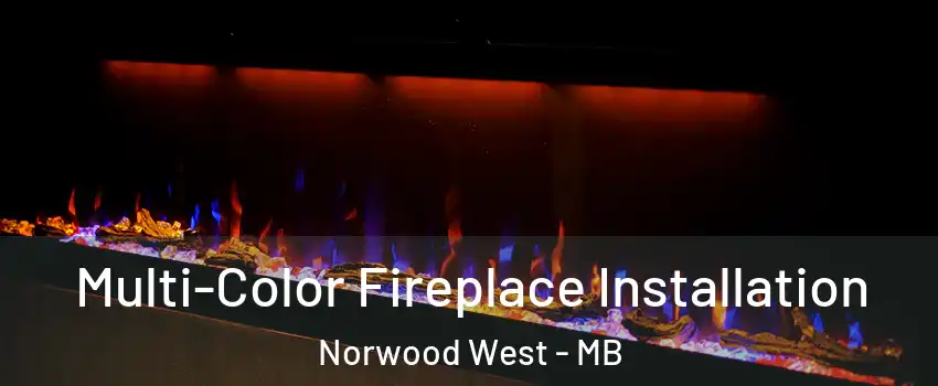 Multi-Color Fireplace Installation Norwood West - MB