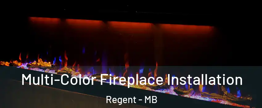  Multi-Color Fireplace Installation Regent - MB