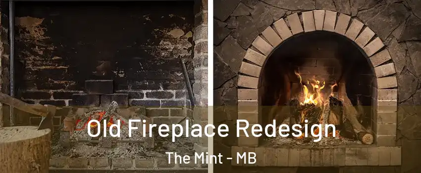  Old Fireplace Redesign The Mint - MB