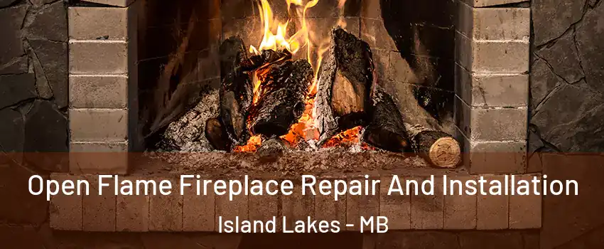  Open Flame Fireplace Repair And Installation Island Lakes - MB