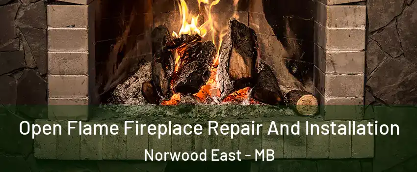  Open Flame Fireplace Repair And Installation Norwood East - MB