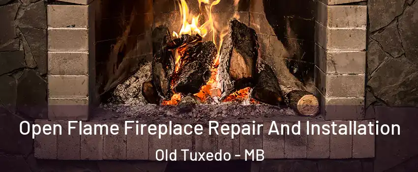  Open Flame Fireplace Repair And Installation Old Tuxedo - MB