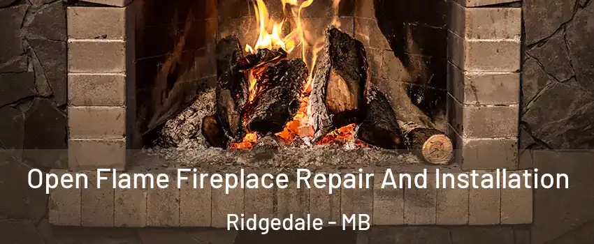  Open Flame Fireplace Repair And Installation Ridgedale - MB