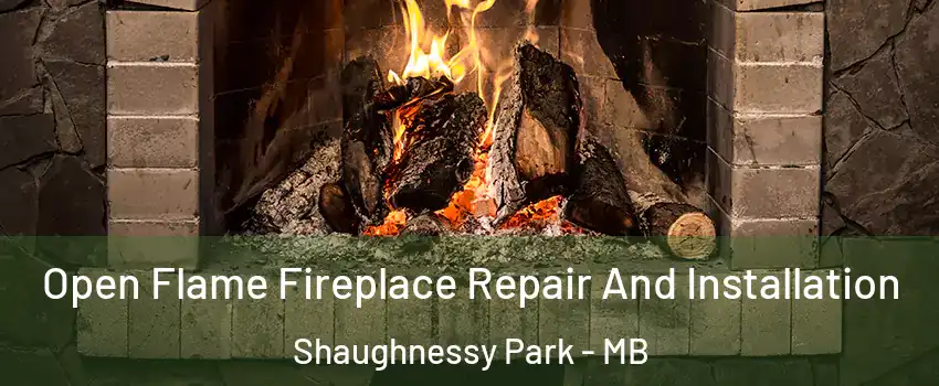  Open Flame Fireplace Repair And Installation Shaughnessy Park - MB