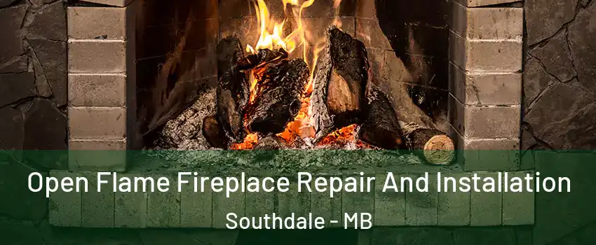  Open Flame Fireplace Repair And Installation Southdale - MB