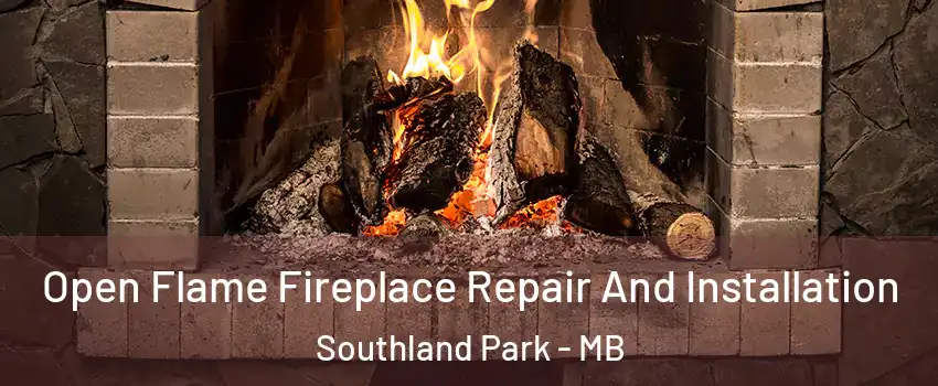  Open Flame Fireplace Repair And Installation Southland Park - MB