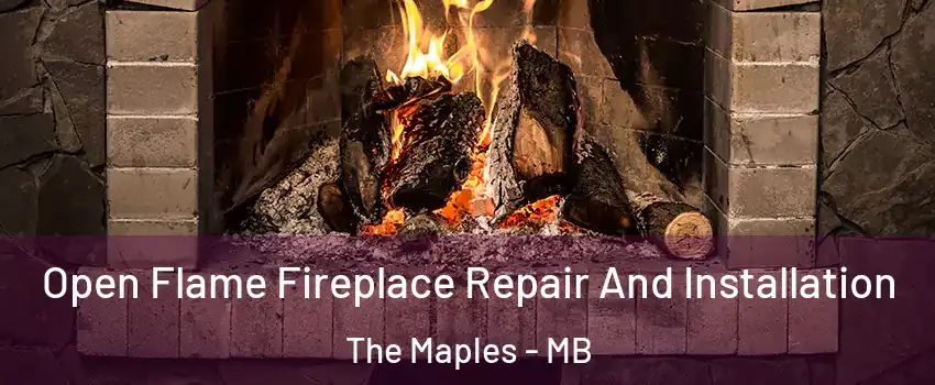  Open Flame Fireplace Repair And Installation The Maples - MB