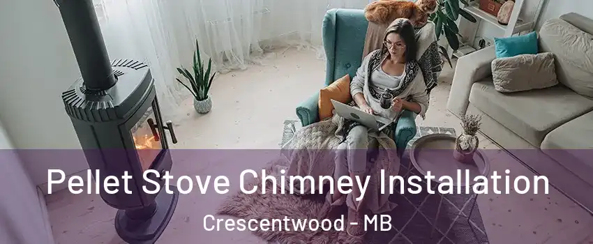  Pellet Stove Chimney Installation Crescentwood - MB