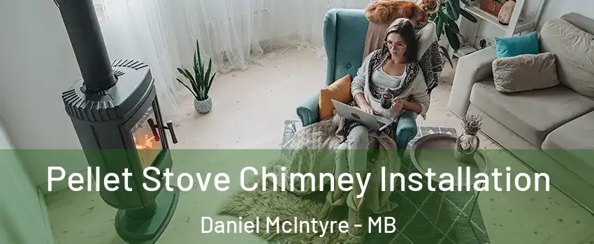  Pellet Stove Chimney Installation Daniel McIntyre - MB