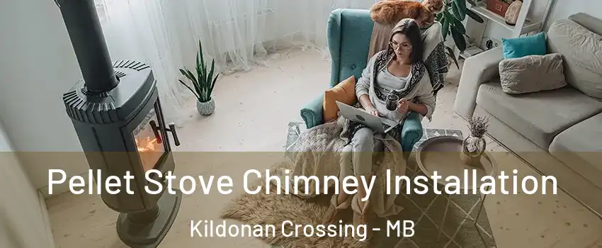  Pellet Stove Chimney Installation Kildonan Crossing - MB