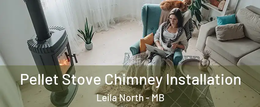  Pellet Stove Chimney Installation Leila North - MB