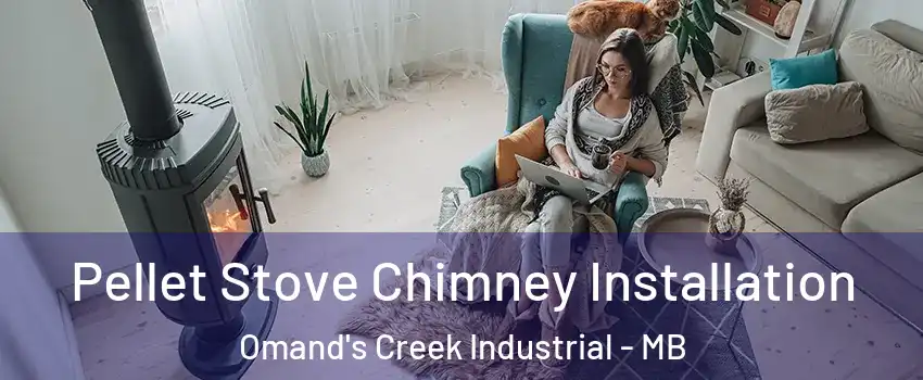  Pellet Stove Chimney Installation Omand's Creek Industrial - MB