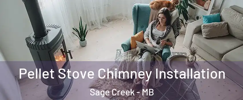  Pellet Stove Chimney Installation Sage Creek - MB
