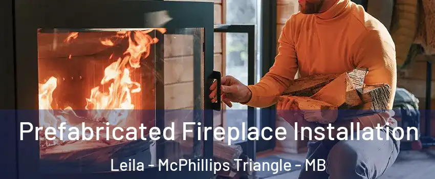  Prefabricated Fireplace Installation Leila - McPhillips Triangle - MB