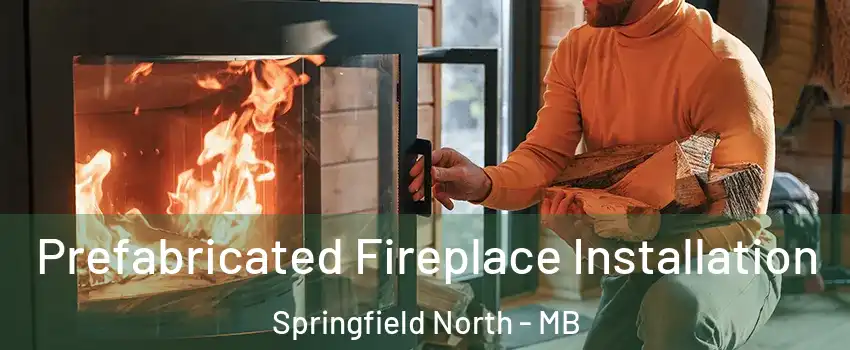  Prefabricated Fireplace Installation Springfield North - MB