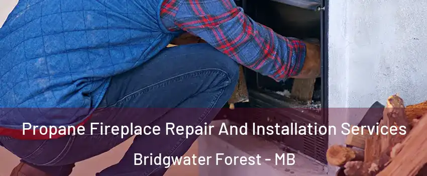  Propane Fireplace Repair And Installation Services Bridgwater Forest - MB