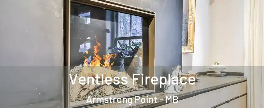  Ventless Fireplace Armstrong Point - MB