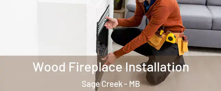  Wood Fireplace Installation Sage Creek - MB